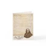 B. Franklin: Liberty & Safety - Note Card