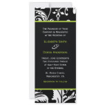 B&amp;G Contemporary Damask Invitation Skinny