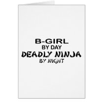 B-Girl Deadly Ninja by Night cards