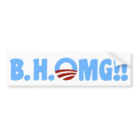 B.H.OMG!! Anti-Obama Bumper Stickers