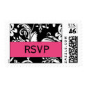 B&HP Damask RSVP Postage stamp