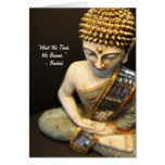 b.inspirational b.buddah quote stationary cards