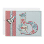 B is for Baby Invitation