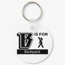 B Is For Backpack keychains by busybees B Is For Backpack keychains