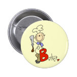 B is for Baker Tshirts and Gifts Buttons