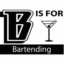 B Is For Bartending photo sculptures