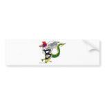 B is for Basilisk Bumper Sticker