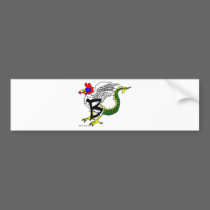 B is for Basilisk bumper stickers