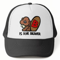 B Is For Beaver Hat