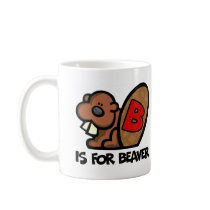 B Is For Beaver Mugs