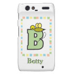B is for Bee Customizable Droid RAZR Case