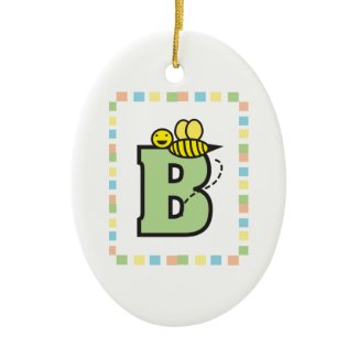 B is for Bee Ornament