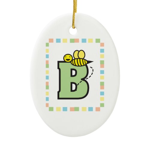 B is for Bee Ornament