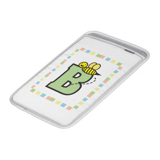 B is for Bee Rickshaw Sleeve MacBook Air Sleeves