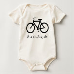 B is for Bicycle Baby T-shirts