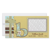 B is for Boy Baby Announcement photo cards by holidayparade B is for Boy Baby Announcement photo cards