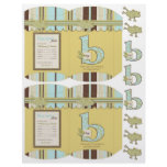 B is for Boy Mini Puff Box 2 Custom Flyer