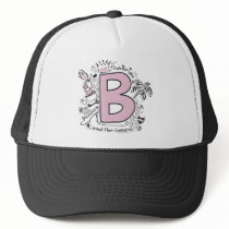 B is for BRIDE PINK hats
