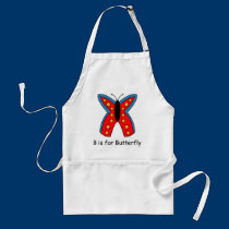 B is for Butterfly aprons