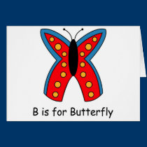 B is for Butterfly cards