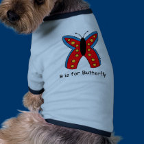 B is for Butterfly pet clothing
