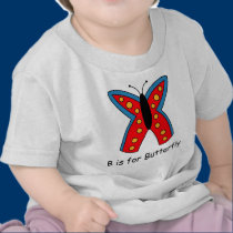 B is for Butterfly t-shirts
