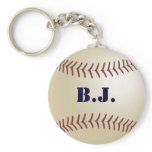 B.J. Baseball Keychain by 369MyName