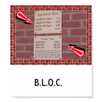 B.L.O.C. posters by Irek_Bielak B.L.O.C. posters