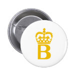 B - Letter - Name Pin