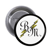 B.M. - "Best Man" Joke Pin