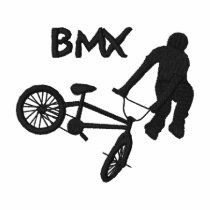 B M X Logo embroidered shirts by ZazzleEmbroidery B M X Logo embroidered shirts