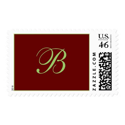 B Monogram Stamp