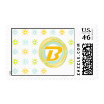 B Monogrammed Postage Stamps by GSquared B Monogrammed Postage Stamps