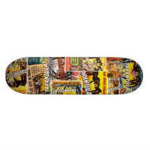 B Movie Poster Deck #2 Skate Board Decks