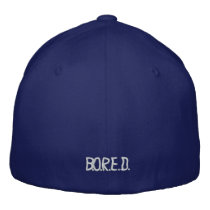 B.O.R.E.D. - Amuku's Hat Of Justice embroidered hats