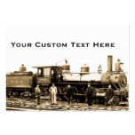 B&O Railroad Engine 932 Business Card Templates
