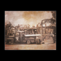 B.O.'s Fishwagon postcards