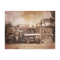 B.O.'s Fishwagon Post Card