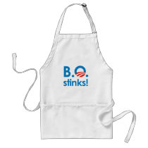 B.O. Stinks / Anti-Obama aprons