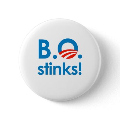 B.O. Stinks / Anti-Obama Pins by antiobama