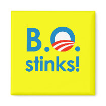 B.O. Stinks / Anti-Obama magnets