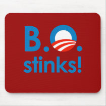 B.O. Stinks / Anti-Obama Mouse Pads
