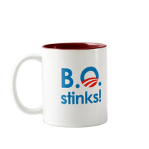 B.O. Stinks / Anti-Obama Mug