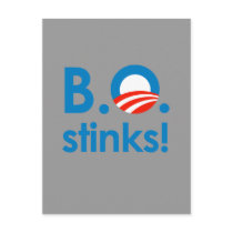 B.O. Stinks / Anti-Obama Postcards