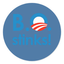 B.O. Stinks / Anti-Obama stickers