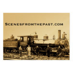 B&O Vintage Railroad Business Card
