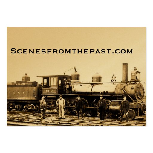B&O Vintage Railroad Business Card