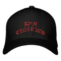 B.P.M recordz® Tag Hat Embroidered Baseball Cap