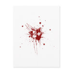 B Positive Blood Type Donation Vampire Zombie Post Cards