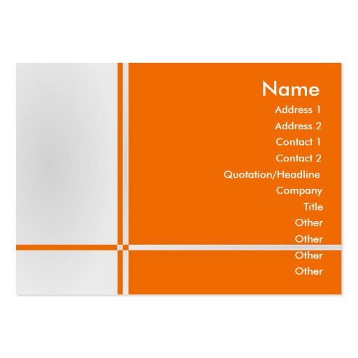 B-Professional Profile Card Business Card Templates (front side)